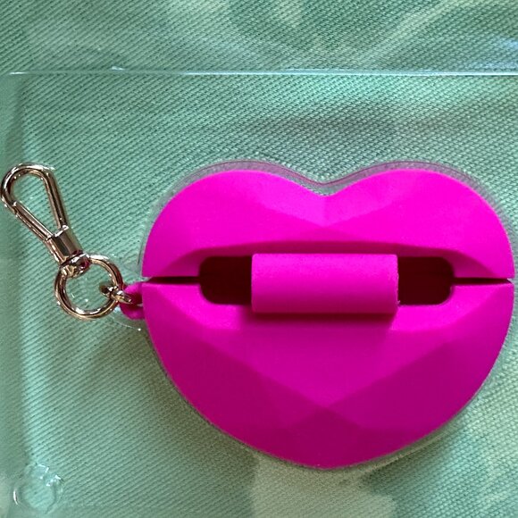 KATE SPADE GALA 3D CANDY HEART AIRPODS PRO CASE:NWT COSMIC PINK - Picture 7 of 10